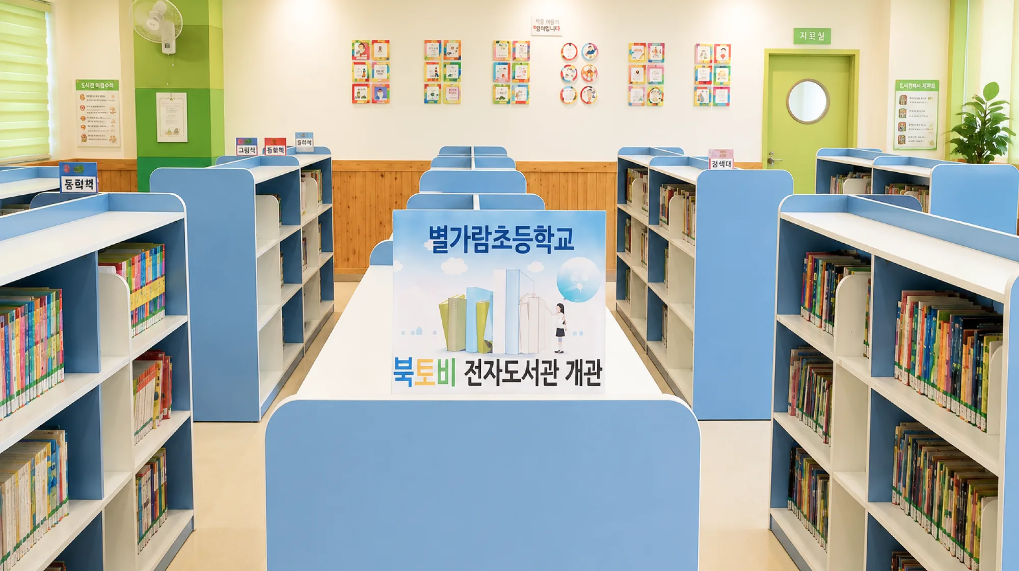북토비, 별가람초교에 전자도서관 개관
다양한 장르와 학년별 수준에 맞춘 5000여 종의 컨텐츠 제공